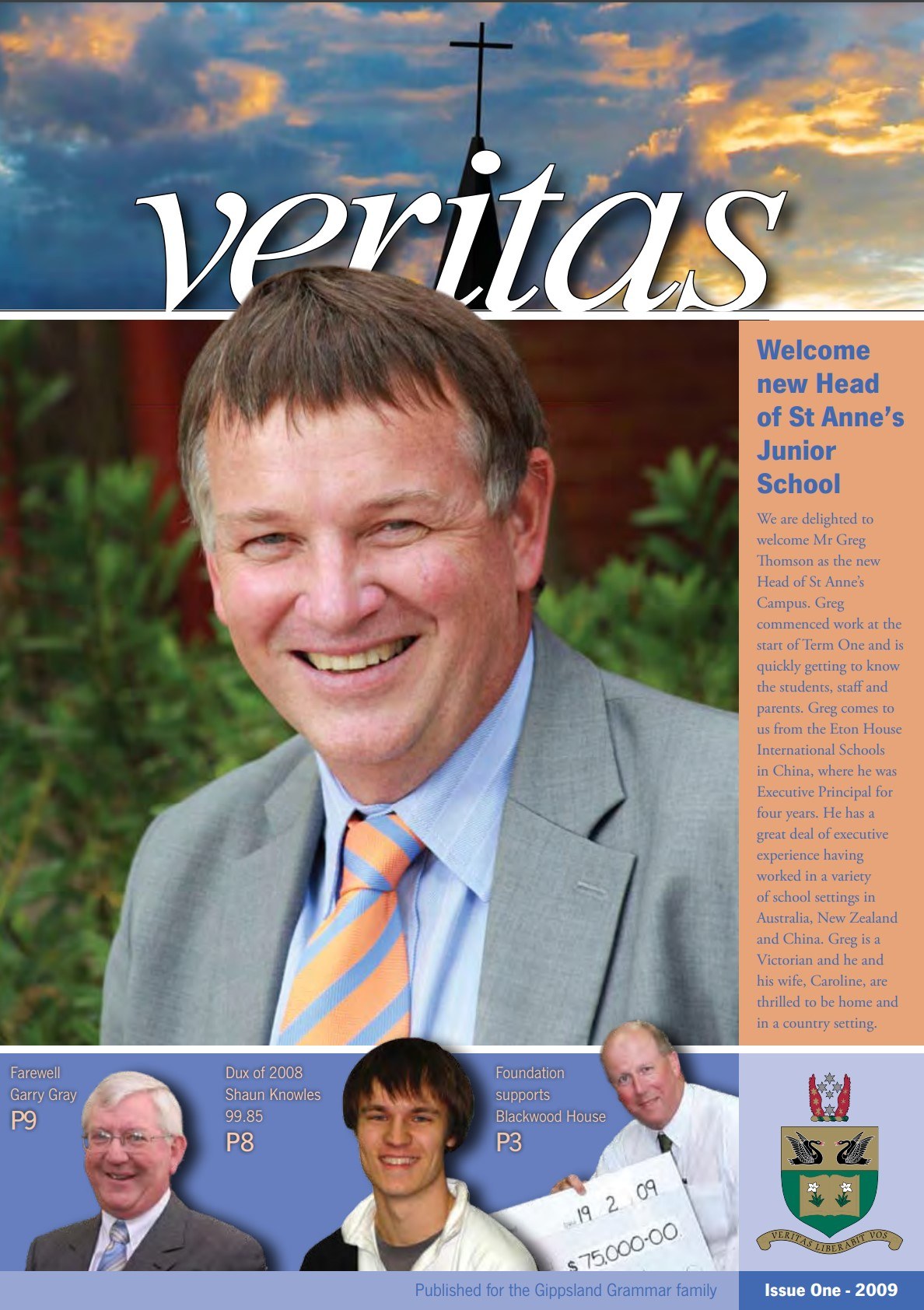 Veritas: Issue 1, 2009