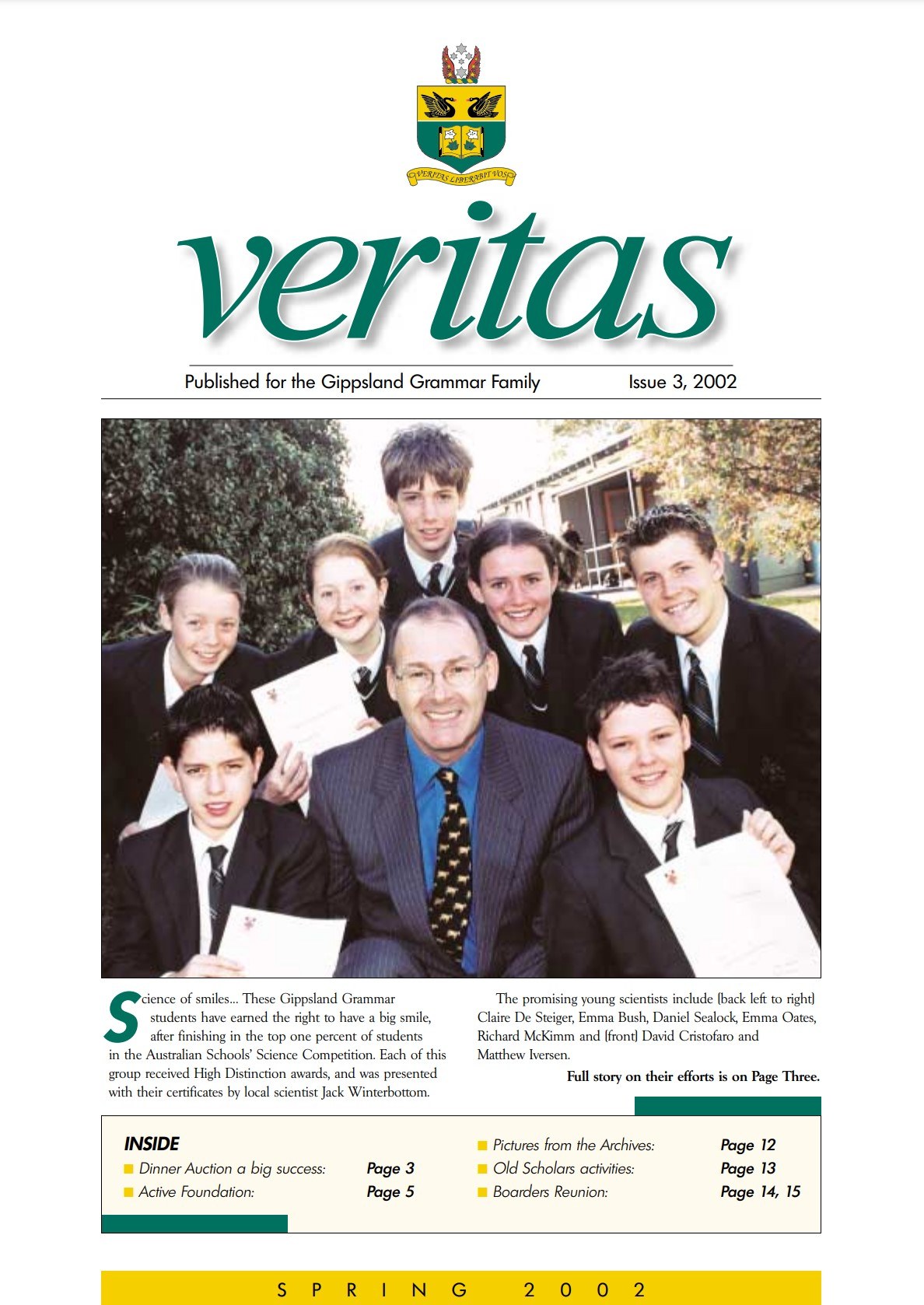 Veritas 2002 - Issue 03